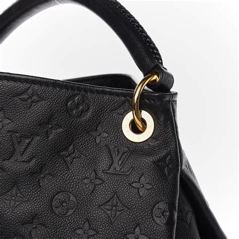 louis vuitton black history|louis vuitton artsy tote black.